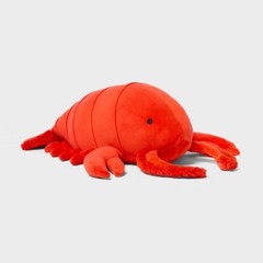 Lobster Weighted Plush Kids' Throw Pillow Red – Pillowfort