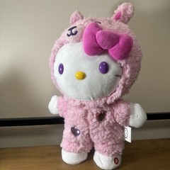 Gemmy Sanrio 14 in Hello Kitty Llama Costume Plush Pink Musical Animated Plush