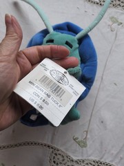Disney Store A Bug’s Life Bean Bag Francis And Tuck, 8 ” , Lot Of 2, NWT