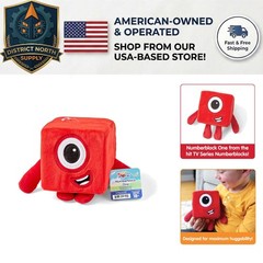 Numberblocks One Plush Toy – Educational Math Learning Companion for Toddlers