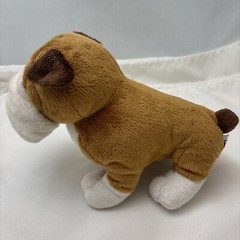 Brown Bulldog Puppy White Ganz Webkinz HM126 No Code Plush 9″ Toy Lovey