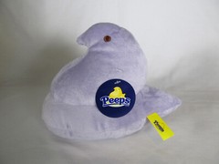 New Peeps Plush 9″ Lavender Purple Chick Stuffed Animal Easter