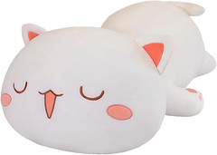 Cat Stuffed Animals, Soft Cat Plush Pillow Kawaii Kitten Stuffed Animal Toy Gift