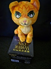 Warrior Cats Series 1 Firestar Small Mystery Plush Stuffed Animal Bonkers Toy