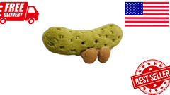 New 15cm Sour Pickle Amuseable Plush Toy Soft Stuffed Animal Cute Gift Kids
