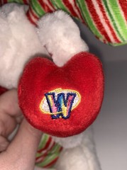 Ganz Webkinz Holiday Christmas “Minty Moose” Rare Stuffed Plush No Code