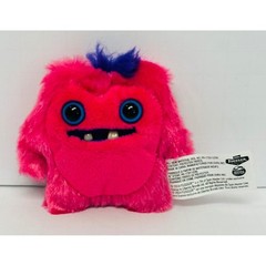 Zuru Fuggler Baby Fug Greedy Grinner Pink Funny Ugly Monster Plush Toy 3.5″