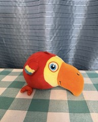 Baby First TV VocabuLARRY Macaw Parrot Plush Stuffed Animal Bird HTF
