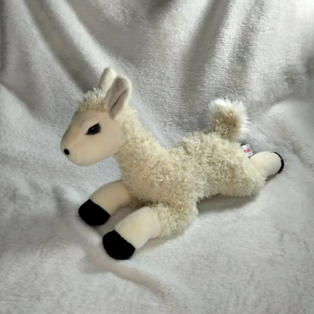 Aurora Flopsies Llama Plush Stuffed Animal – 12 inch – Bean Weighted Bottom