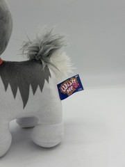 Wish Me Pets Light Up LED Plush Gray Puppy Dog Stuffed Animal Pal with Sound