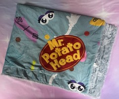 Plushible Hasbro Mr. Potato Head Blankie Bestie 2-in-1 Blanket & Stuffed Animal