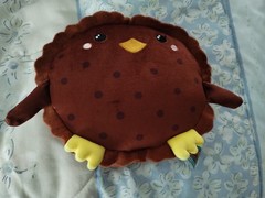 Sandoichis Penny the Ice Cream Pengwich Plush Stuffed Animal Toy Brown White