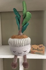 Greenhouse by Russ 12″ Plush Plant Tree Lot 3 Bamboo Money Tree Fiddle Leaf NWT