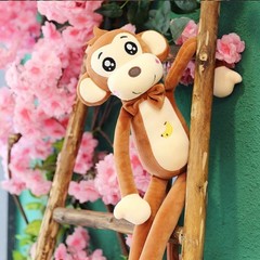 40cm Long Arm Monkey Plush Stuffed Toy Without Shedding Hair Child Birthday Gift