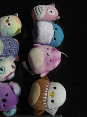 Lot of 14 Squishville Micromallow 2 inch Plush Kelly Toys well loved used toys