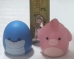 Squishmallow Squishville Squishalongs Set Picnic Scene Mini Figures & Case (T183