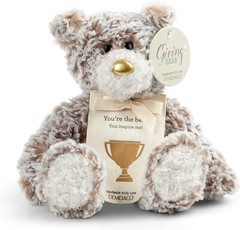 DEMDACO You’re The Best Mini Giving Bear 8.5″ Plush Sentiment Tag Gift