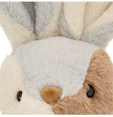 Way To Celebrate Easter 2026 Large Bunny Plush 23” Color Block Tan Gray – NEW