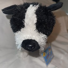 Webkinz By Ganz Boston Terrier HM173 Black White Sealed Code Plush Retired