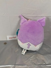 Squishmallow Kuromi Purple Hood Sanrio Plush with tags pastel pink flower