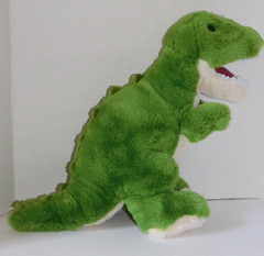 World’s Softest Plush Green Dinosaur Tex T-Rex About 17” Stuffed Animal