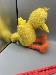 Big Bird 2005 Gund Sesame Street Yellow Big Bird 43701 Plush Lovey Toy 14″ Tall