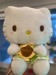RAR Large Sanrio Hello Kitty 20” Sunflower Sundress Plush Garden premium fabric