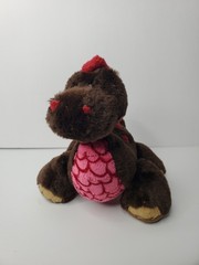 Webkinz Ganz Cocoa Dinosaur HM338 Plush Stuffed Animal No Code