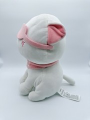 Miniso White Kitten Eye Mask 10.6″ Plush Stuffed Animal Toy You Had Me At Meow
