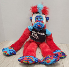 Kipp Brothers Mohawk Monkey Plush ‘ Coolest Kid Ever 24″