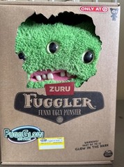 FUGGLER FUNNY UGLY MONSTER GREEN FUZZY PLUSH FIGURE GITD TARGET EXCLUSIVE NEW