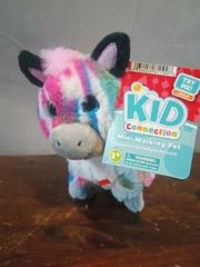 Kid Connection 6″ Mini Walking Zebra with Animal Sounds Plush Stuffed Pet Robot