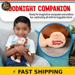 Kids Preferred Curious George Plush Monkey – 8 Inches
