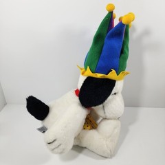 Jester Snoopy Millennium 2000 Plush Limited Macys 25” New Year’s Eve Vintage