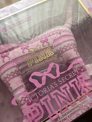 NIB Victoria’s Secret PINK X Loveshackfancy Fair Isle Medium Dog Plush Stuffed