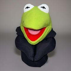 12” Disney Muppets Evil Kermit The Frog In a Cape Constantine Plush Hand Puppet