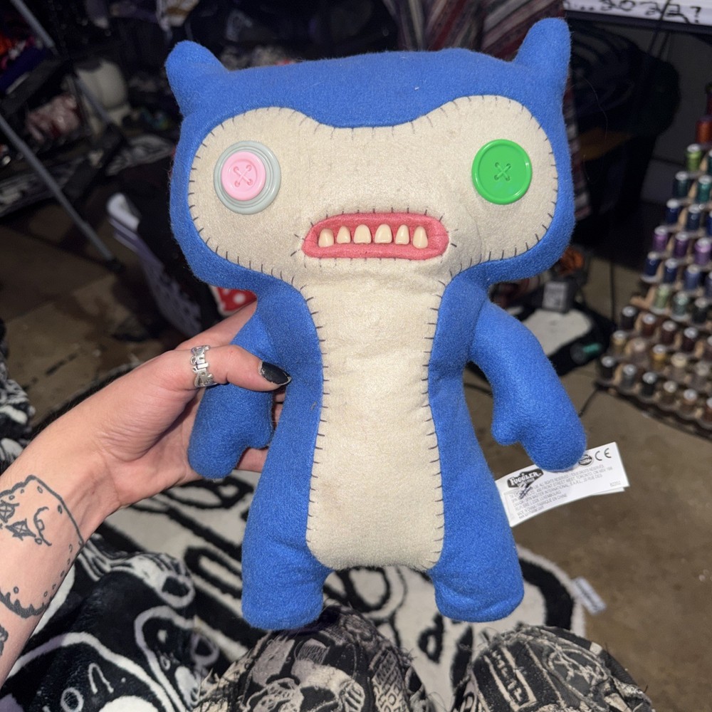 Spin Master Fuggler Lil Demon Blue 12 Inch 2018 Lot Of 5 RETIRED RARE ORIGINAL