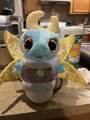 Glowies Fireflies Blue Musical Plush