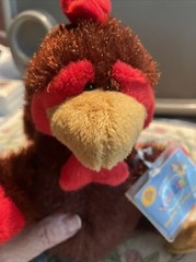 Webkinz Ganz Rooster Turkey Plush Stuffed Animal New Seal Tag Code Collectible