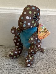 11” 2013 Polka Dot T-Rex Dinosaur Plush Stuffed Toy New With Tag Sugarloaf NEN