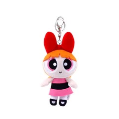 The Powerpuff Girls Blossom 12cm Pp Cotton Filled Plush Keychain