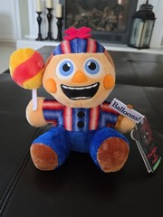 Official JAZWARES FNAF BALLOON BOY Plush w/ Glow in the Dark Eyes. New w/ Tags!