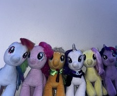 My Little Pony Lot of 6 Pony Plush BUILD A BEARS