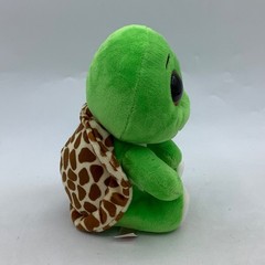 TY Turbo Turtle Beanie Boo Factory Error 2 Tush Tags Plush Stuffed Animal 6”