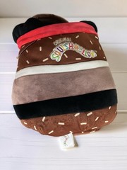 Squishmallow Hans Hedgehog Pirate Costume Candy Pail Basket Halloween Plush Kids