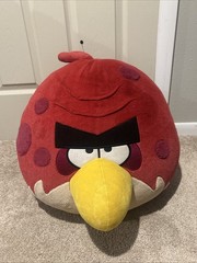 Angry Birds Terence Red Big Brother Plush Jumbo Rare