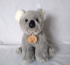 Unipak Koala Bear Plush Gray 9 inch Sitting Small Stuffed Animals Toys