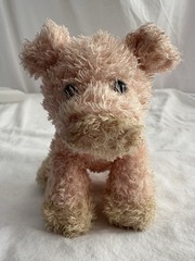 Ganz Soft Spot Pig 5” Pink Tiny Fluffy H3621 Adorable Beanie Feet