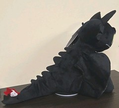 Universal Halloween Train Your Dragons Animated Toothless Musical Plush Pumpkin
