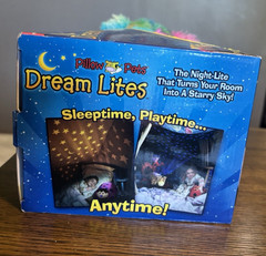 Pillow Pets Dream Lites Rainbow Peaceful Bear Plush 2012 Night-Lite NEW IN BOX